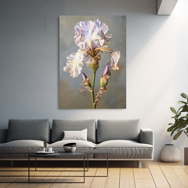 Iris Oil Painting